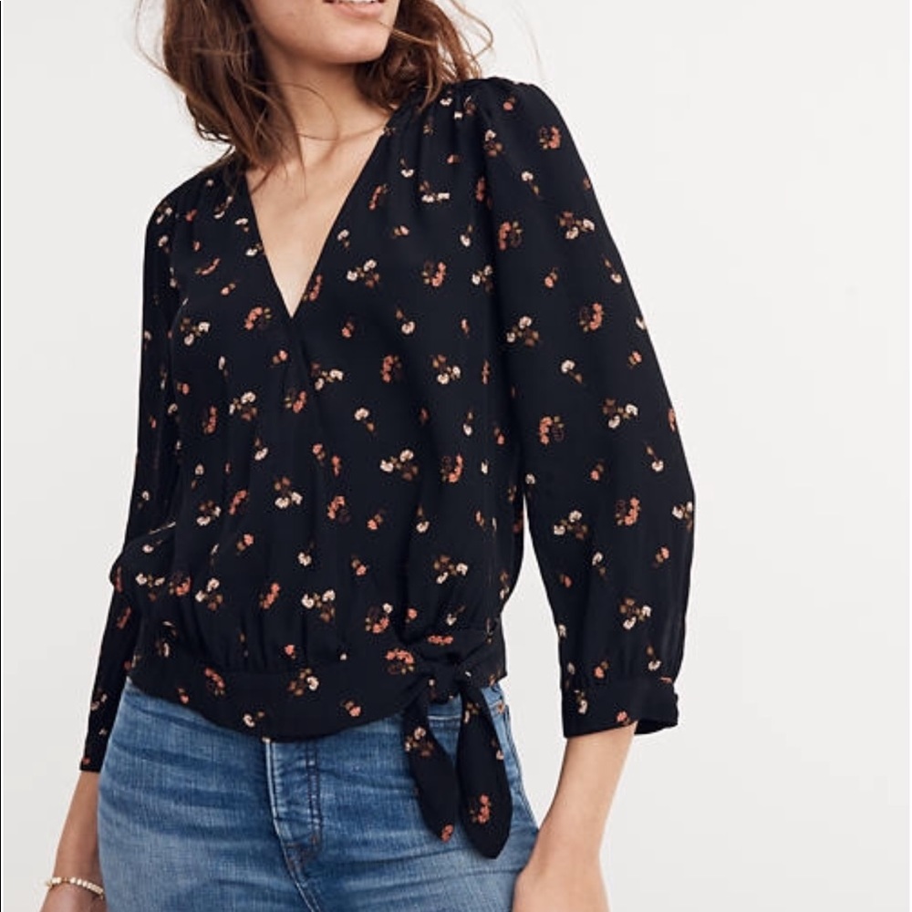 Madewell Wrap Top